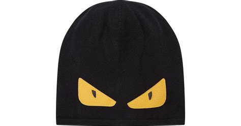 fake fendi beanie|fendi monster eyes beanie.